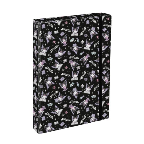 Desky na sešity A4 Jumbo BAAGL Kuromi Black
