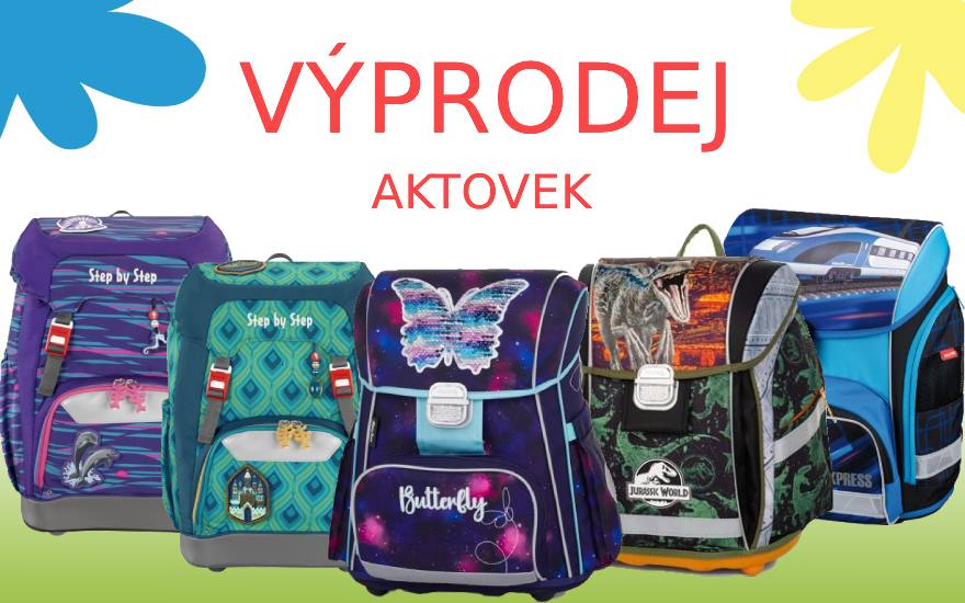 Výprodej školních tašek