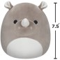 SQUISHMALLOWS Nosorožec - Rhino, 20 cm