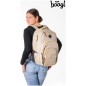 Školní taška Baagl Coolmate Beige, 3 dílný set a sáček na cvičky zdarma
