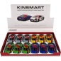 Auto Kinsmart 2020 Audi R8 Coupé 1:36 kov/plast 12,5cm 4 barvy na zpětné natažení