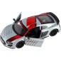 Auto Kinsmart 2020 Audi R8 Coupé 1:36 kov/plast 12,5cm 4 barvy na zpětné natažení