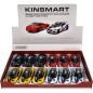 Auto Kinsmart BMW M8 Competition Coupé 1:38 kov/plast 12,5cm 4 barvy na zpětné natažení