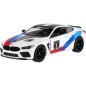 Auto Kinsmart BMW M8 Competition Coupé 1:38 kov/plast 12,5cm 4 barvy na zpětné natažení