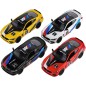 Auto Kinsmart BMW M8 Competition Coupé 1:38 kov/plast 12,5cm 4 barvy na zpětné natažení