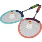 Sada badminton 2 pálky/látka 60cm 2 ks míček/košíček