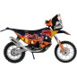 Motorka Bburago Red Bull KTM Rally Dakar 2019 kov/plast 12cm na volný chod