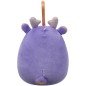 SQUISHMALLOWS Vánoční ozdoba Sob s třpytivými parohy - Jaida, 10 cm