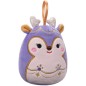 SQUISHMALLOWS Vánoční ozdoba Sob s třpytivými parohy - Jaida, 10 cm