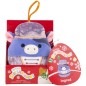 SQUISHMALLOWS Vánoční ozdoba Kráva louskáček - Ingred 10 cm