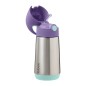 Termoska na pití s brčkem 350 ml - lilac pop