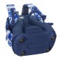 Školní batoh Reybag Blue Pixel - 5dílný SET
