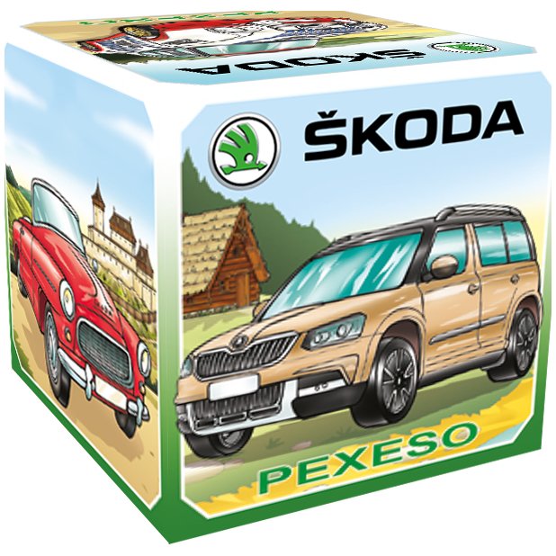 Pexeso box Škoda