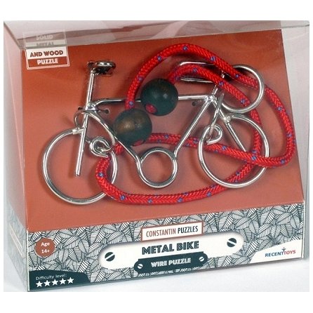 Hlavolam RECENTTOYS Metal Bike