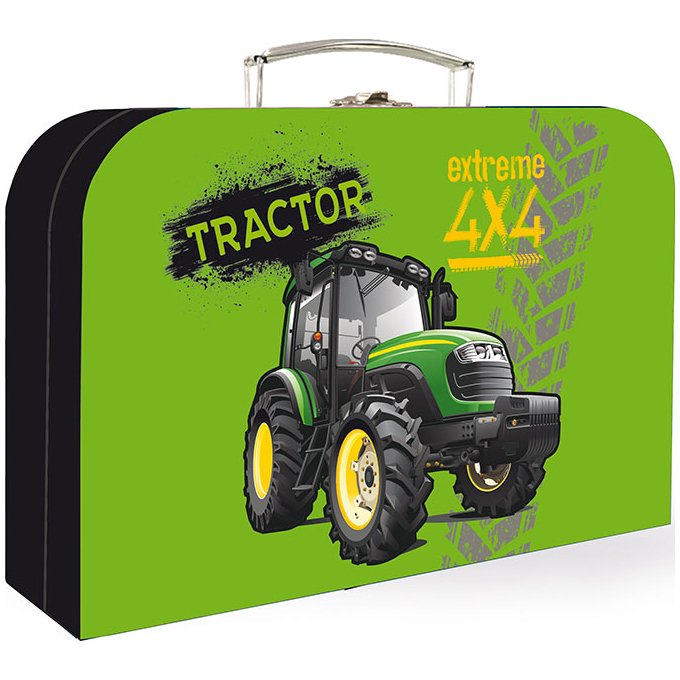 Dětský kufřík lamino 34 cm Traktor