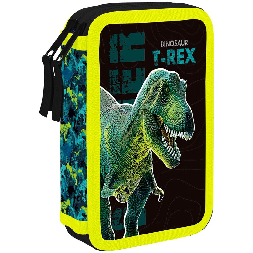 Karton P+P Penál 2 p. prázdný Premium Dinosaurus