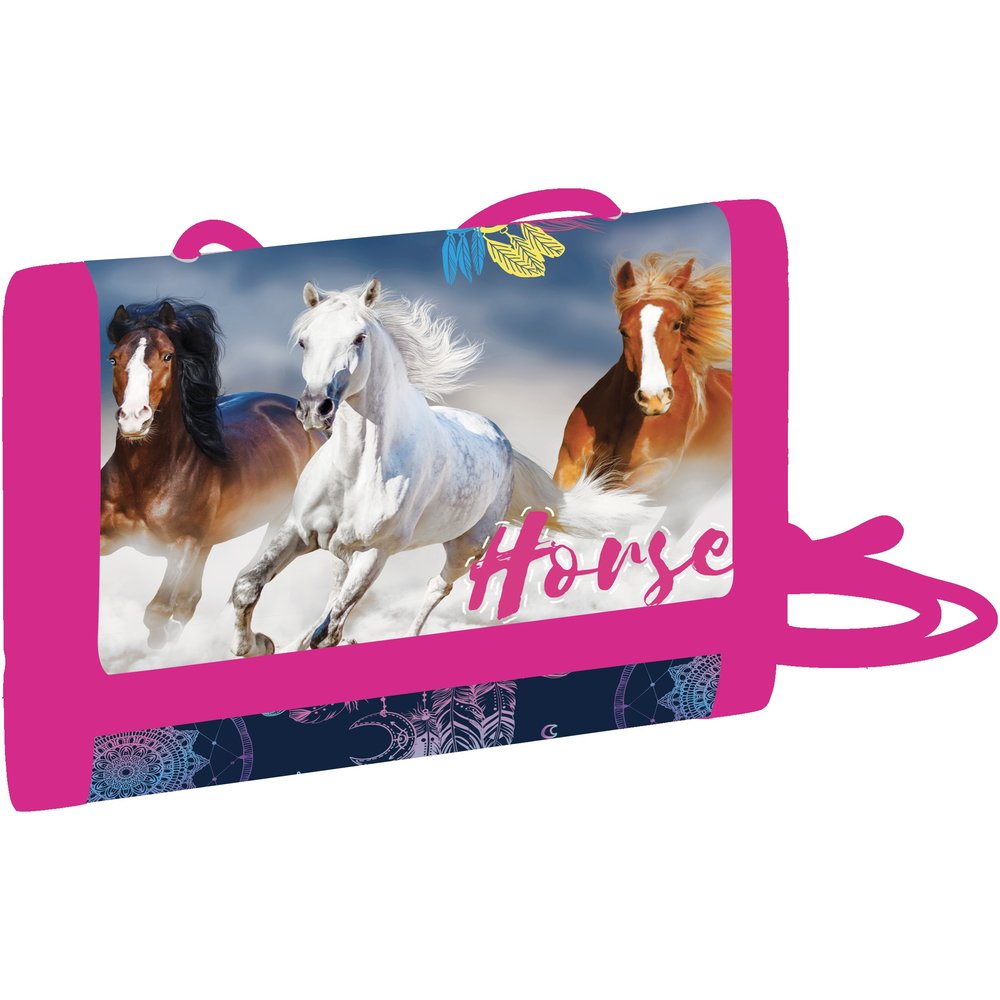 Karton P+P Dětská textilní peněženka kůň