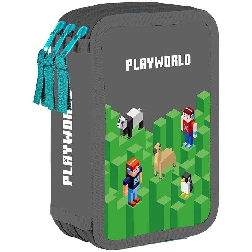 Karton P+P Penál 3 p. prázdný Playworld