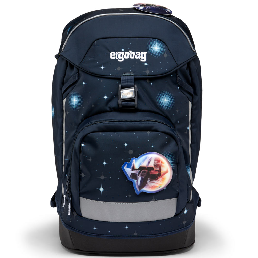 Ergobag Školní batoh chlapecký prime Galaxy modrý 2023