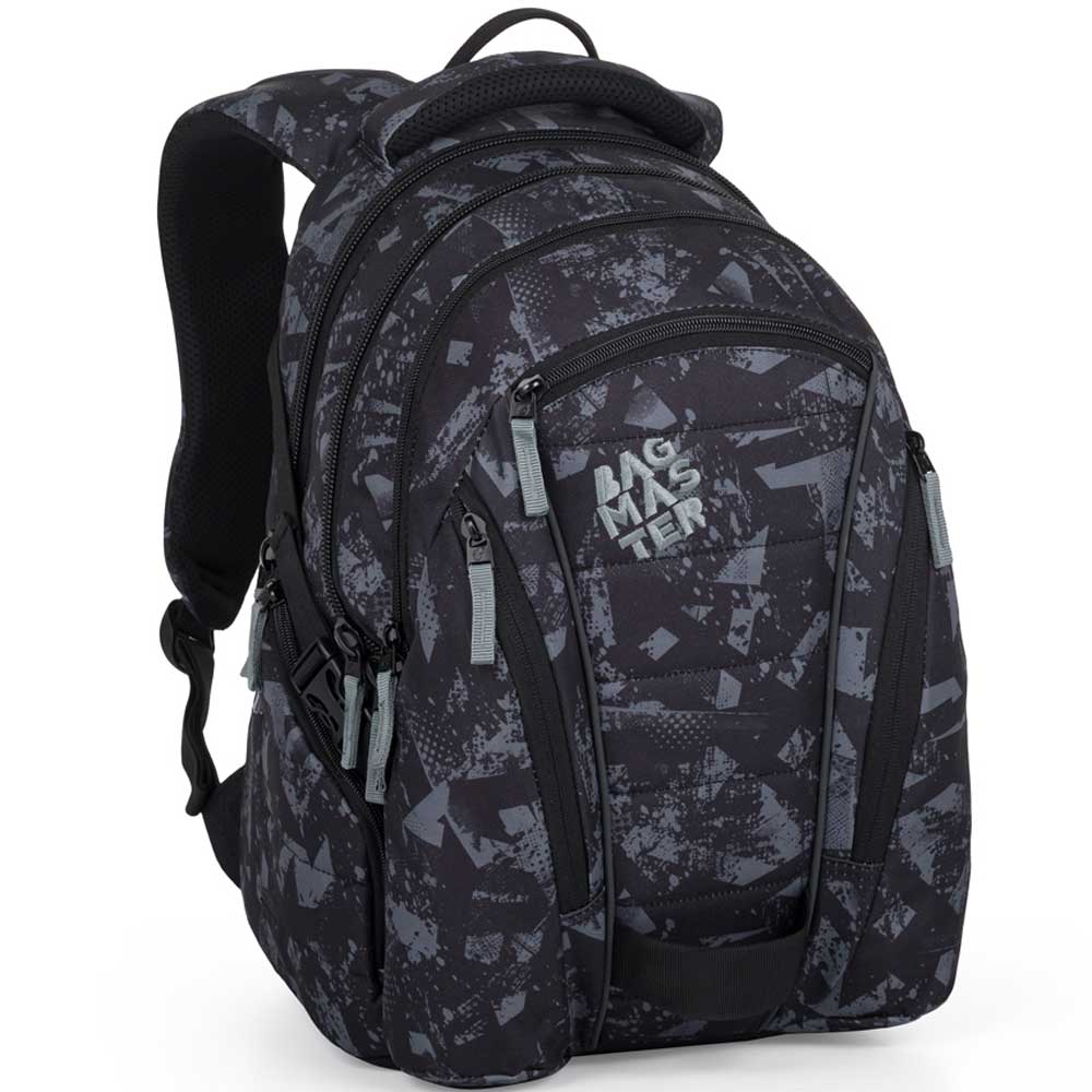 Bagmaster BAG 24 B studentský batoh – šedý