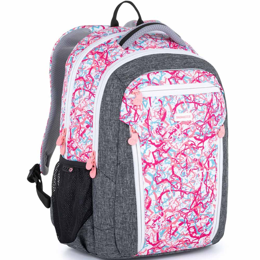 Bagmaster BOSTON 21 A BLUE/PINK/WHITE