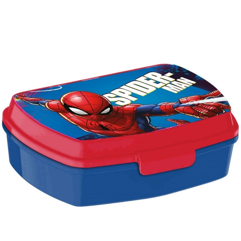 Svačinový box Spiderman čtvercový