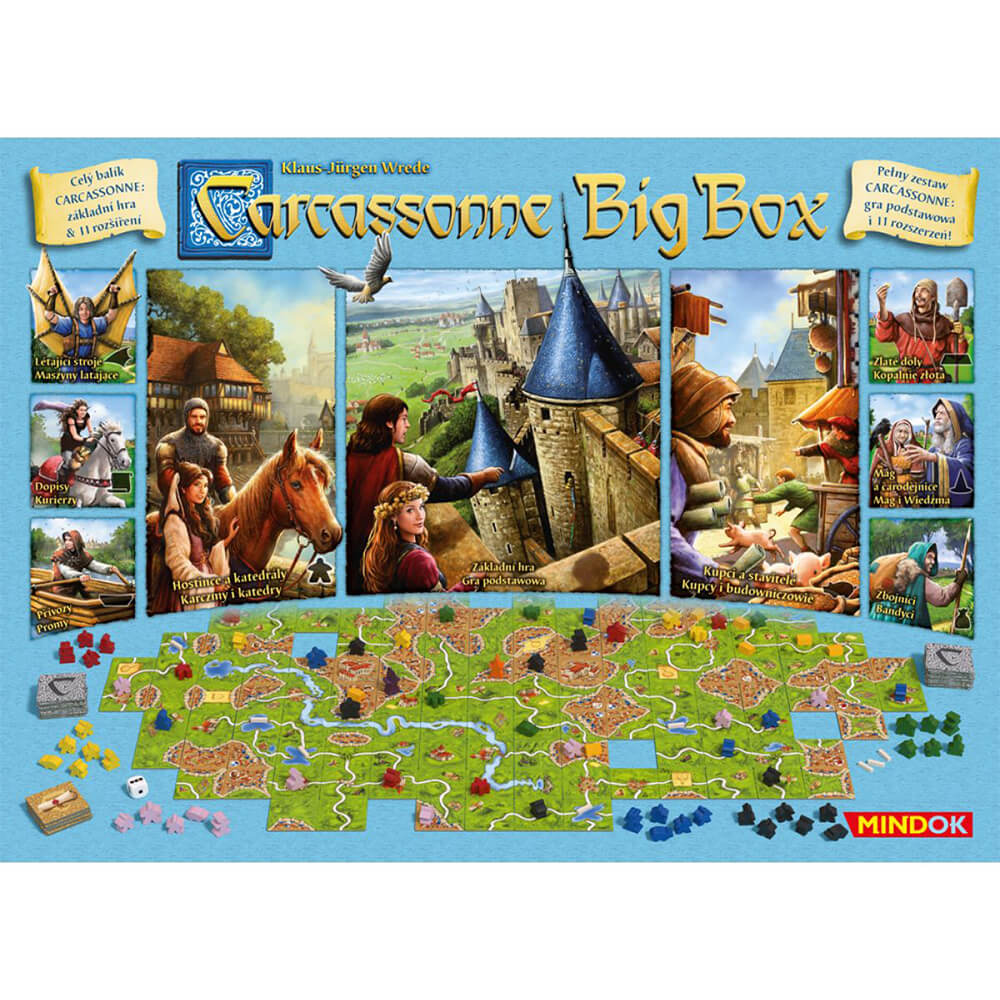 Mindok Carcassonne Big Box 2017