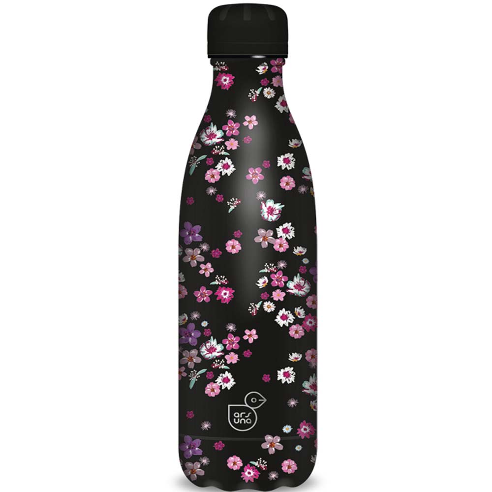 Ars Una Termoláhev Pearl Blossom Black 500 ml