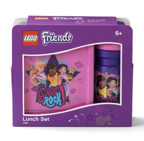 Lego Friends Girls Rock Svačinový set fialová