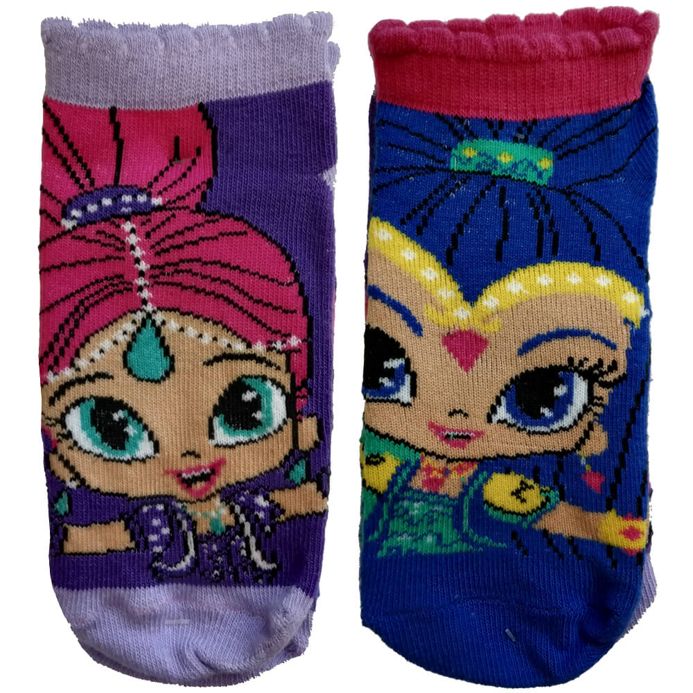 Ponožky Shimmer and Shine krátké 2pack, 1