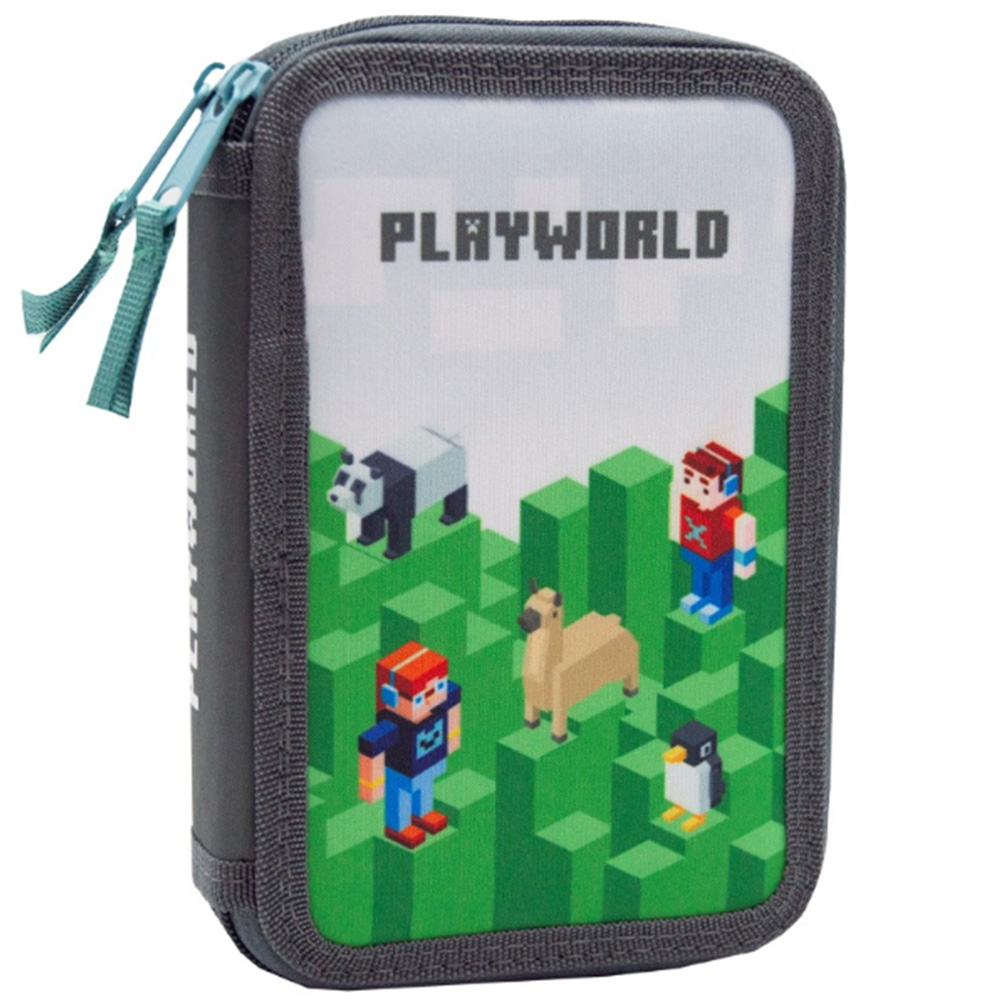 Karton P+P Penál 2 p. prázdný Playworld