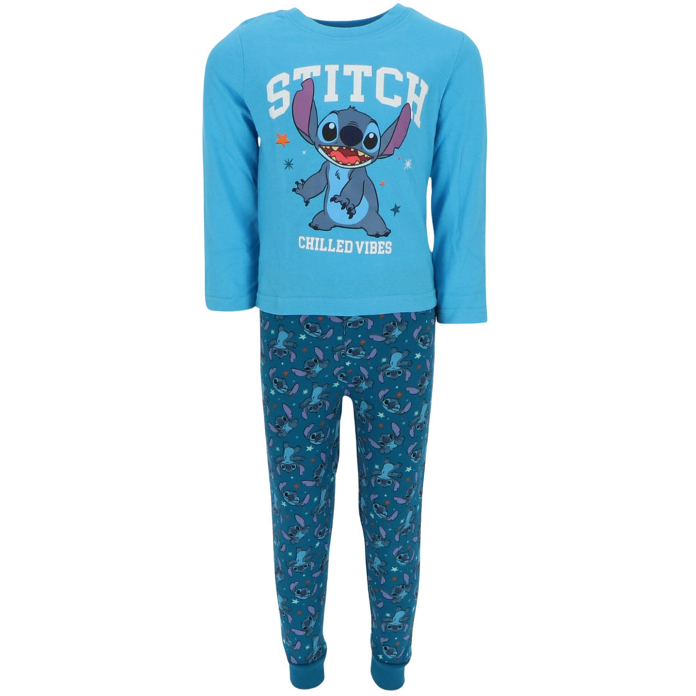 Dětské pyžamo Stitch modré, 1