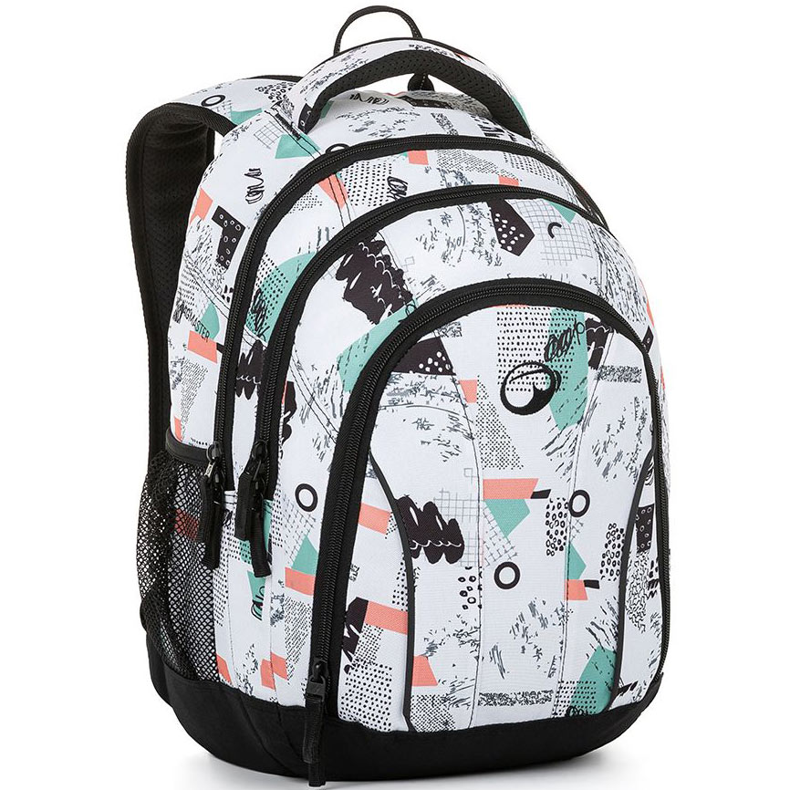 Bagmaster batoh SUPERNOVA 21 A WHITE/BLACK/ORANGE/GREEN