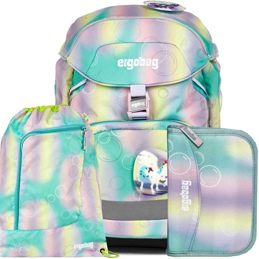 Ergobag Prime Magic reflexní - SET