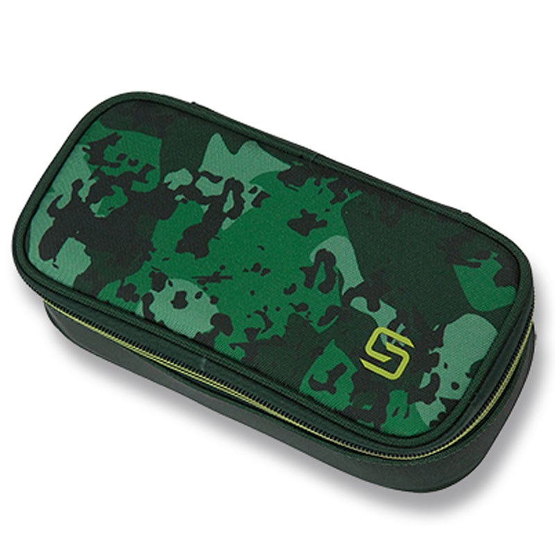 Schneiders Walker Pouzdro do školy Walker Fame Uni Camo Green