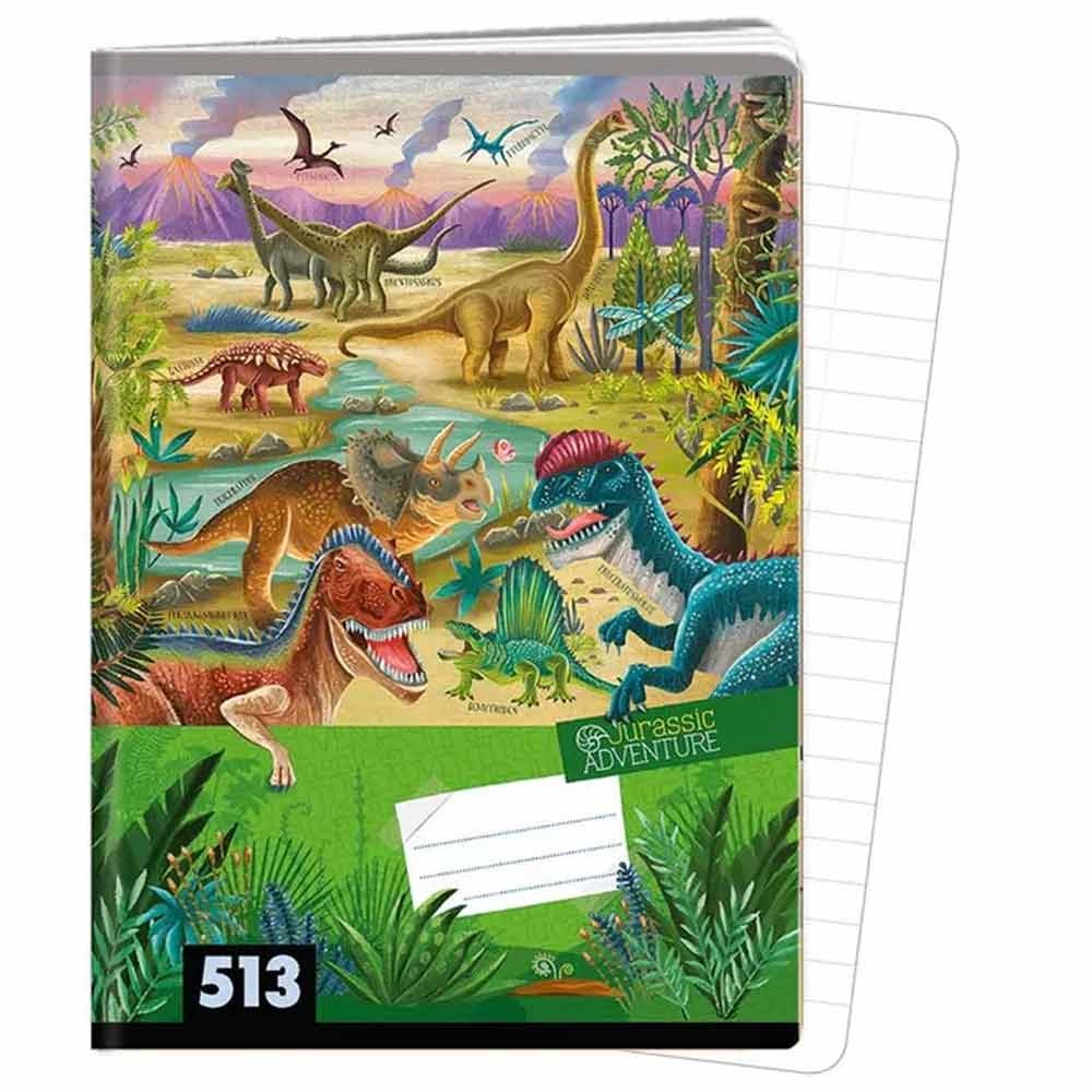 Školní sešit A5 Jurassic Adventure 513