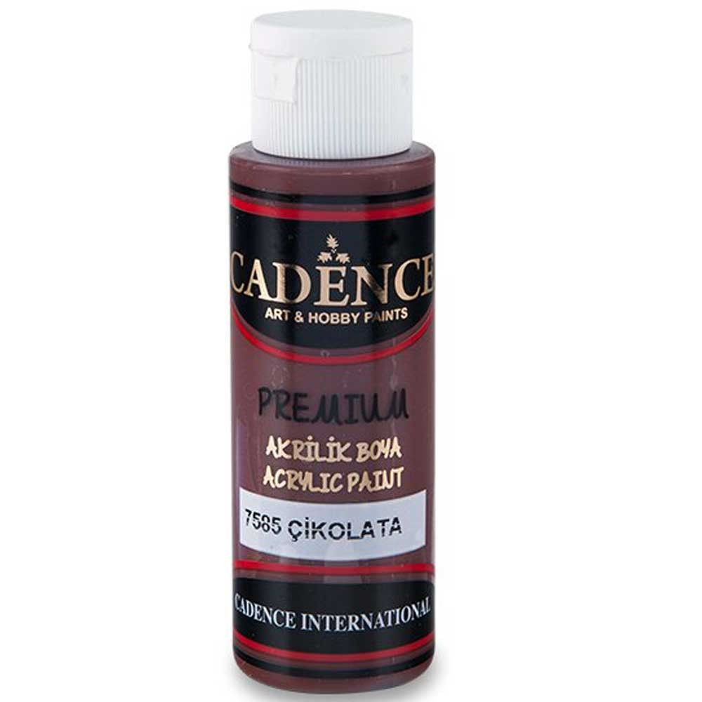 Cadence Akrylové barvy Cadence Premium 70ml hnědá