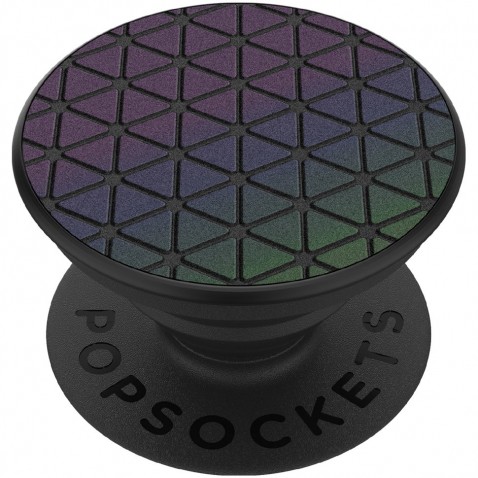 PopSockets PopGrip Gen.2, Reflective Chromatic Grid, reflexní povrch