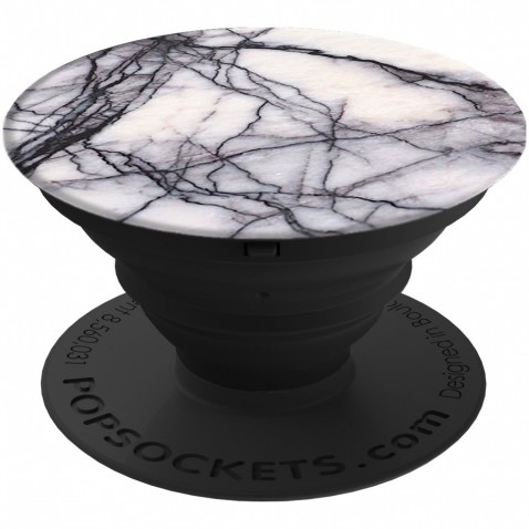 PopSockets Original PopGrip, White Marble