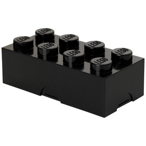 Svačinový box LEGO - černá