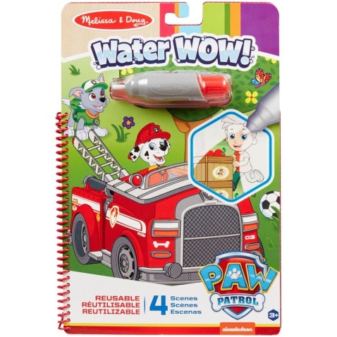 Kouzelné malování vodou Tlapková patrola/Paw Patrol omalovánky + štětec