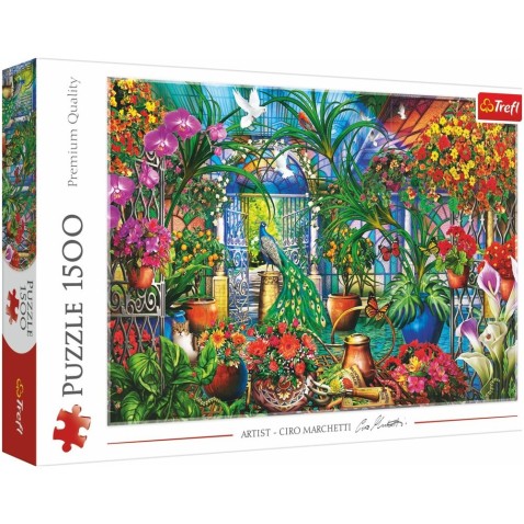 Trefl Puzzle Tajná zahrada 1500 dílků