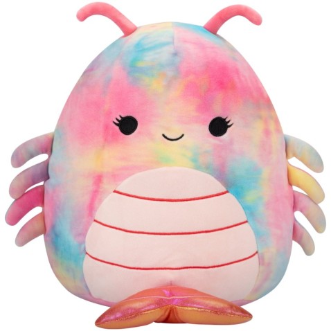 SQUISHMALLOWS Duhová krevetka - Candis, 30 cm