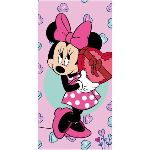 Osuška Minnie pink