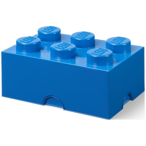 LEGO úložný box 6 - modrá