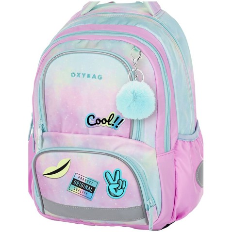 Dívčí školní batoh OXY NEXT Rainbow