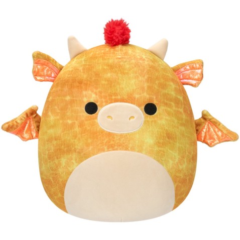 SQUISHMALLOWS Zlatý drak - Dieric, 40 cm