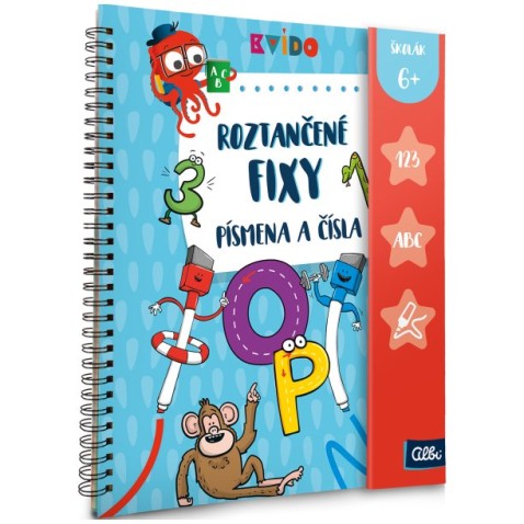 Roztančené fixy - Písmena a čísla