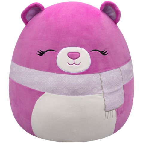 SQUISHMALLOWS Medvěd se šálou - Crisanta, 50 cm