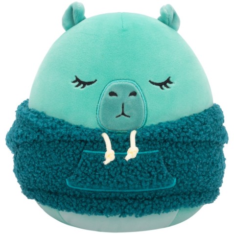 SQUISHMALLOWS 20 cm Kapybara s kapucí - Nastia